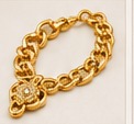 Men's gold bracelet